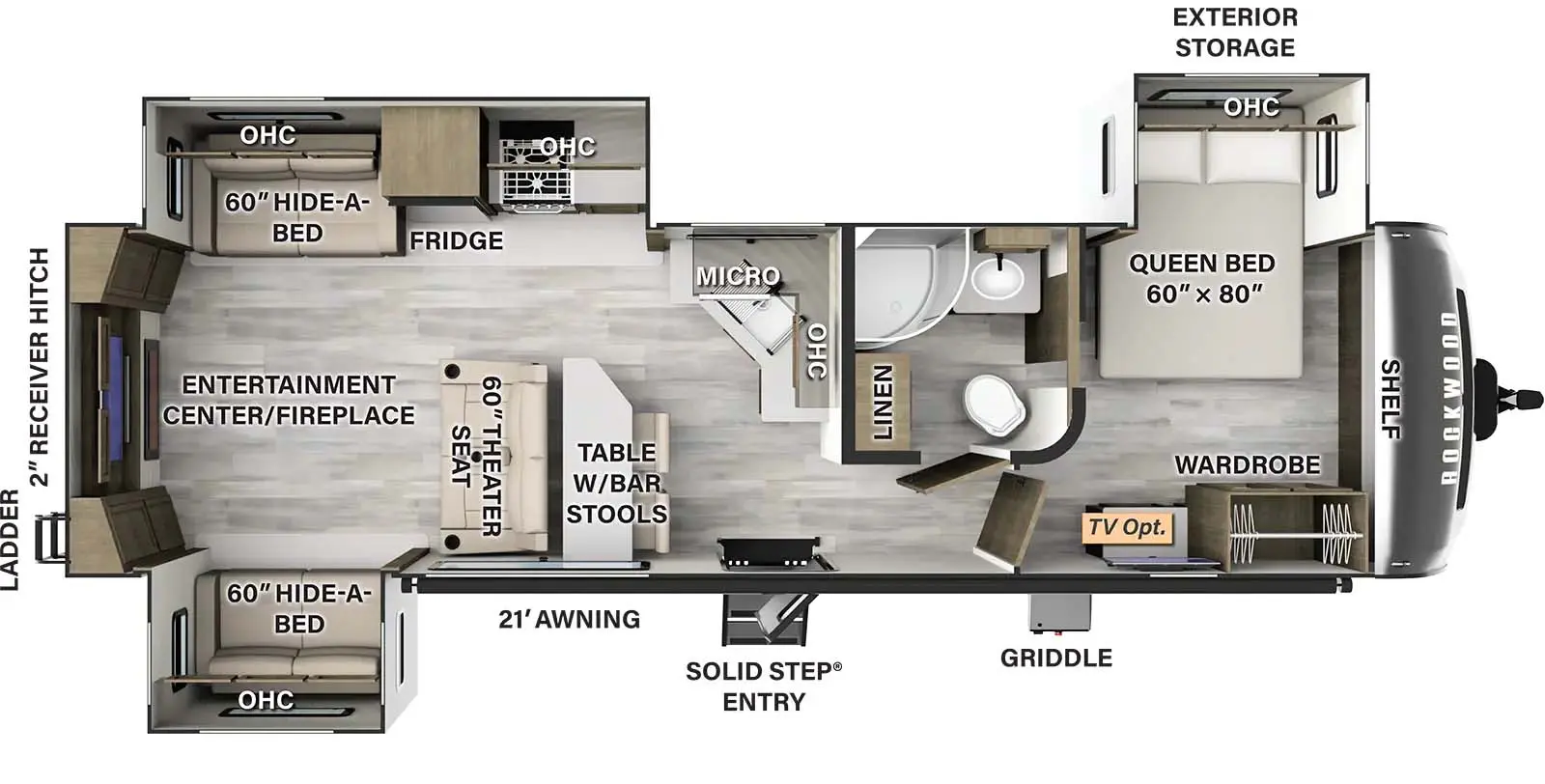 2908RL Floorplan Image